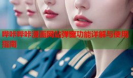 哔咔哔咔漫画网站弹窗功能详解与使用指南