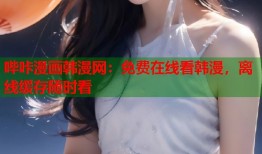 哔咔漫画韩漫网：免费在线看韩漫，离线缓存随时看